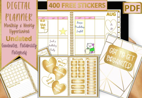 Download Digital Planner Hyperlinked - Digital planner Collection