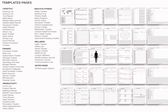 Download Rose Quartz Digital Planner – to Do List - Digital planner Collection